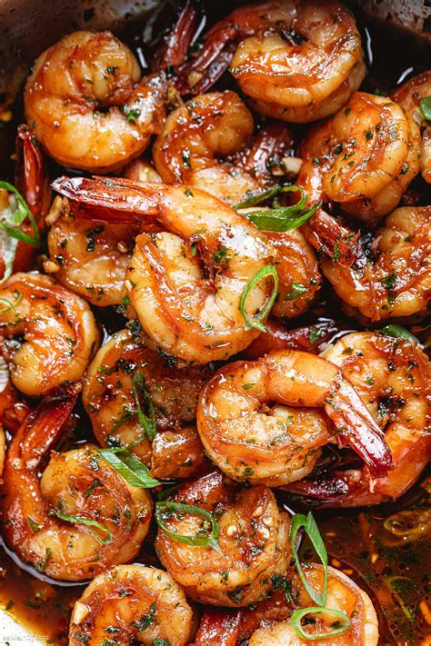 Honey Garlic Shrimp Recipe – Easy Shrimp Recipe — Eatwell101