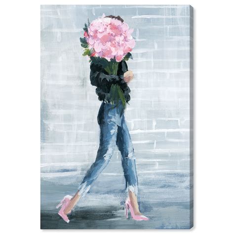 Runway Avenue Fashion and Glam Wall Art Canvas Prints 'Walk This City ...