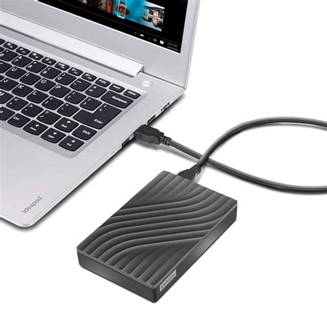 Lenovo Portable 1TB External Hard Disk Drive HDD – USB 3.0 for PC ...