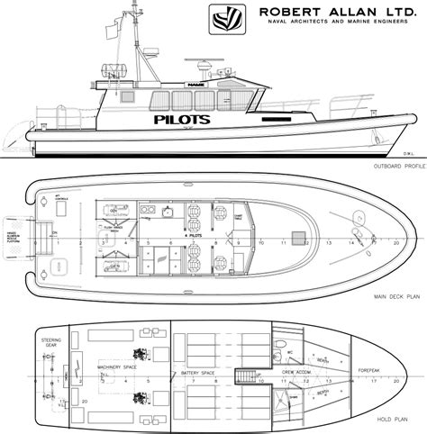 All New Electric Pilot Boat Design by Robert Allan Ltd. - Robert Allan Ltd.