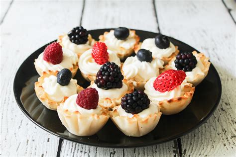 Phyllo Fruit Cups - An Easy 15 Minute Appetizer - Jen Around the World