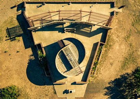 An aerial view of the Marfa Lights View Park | Alpine, Texas