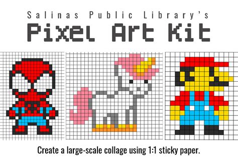 Pixel Art Kit | Salinas Public Library