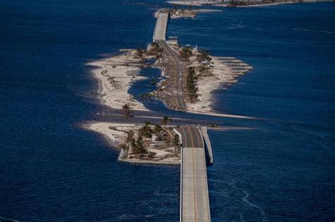 Washed-out bridge to Sanibel Island, Fla., has reopened with temporary ...