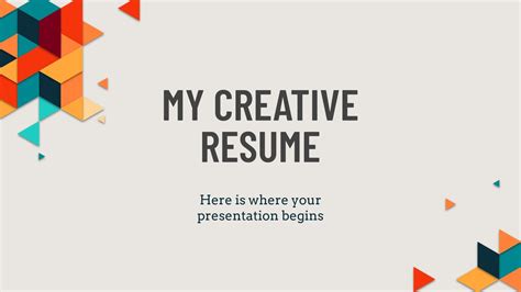 Free Creative Google Slide and PowerPoint templates