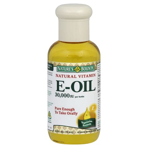 Vitamin E-Oil, Natural, Vegetarian Formula, 2.5 fl oz