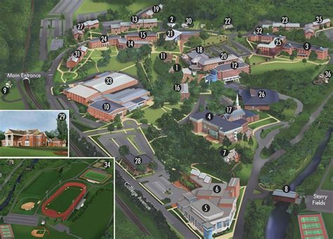 Campus map | Messiah, a private Christian College in PA