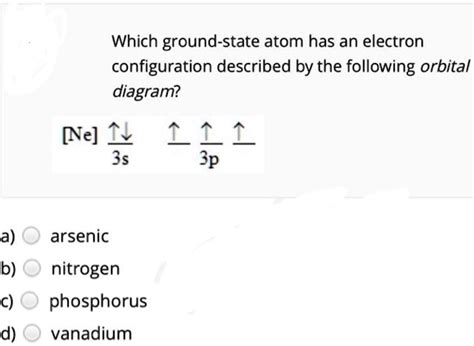 Electron Configuration Of Arsenic