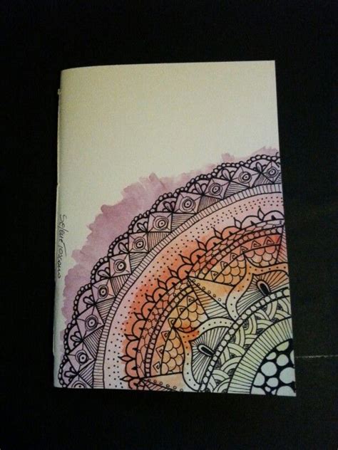 Notebook Cover Drawing Ideas