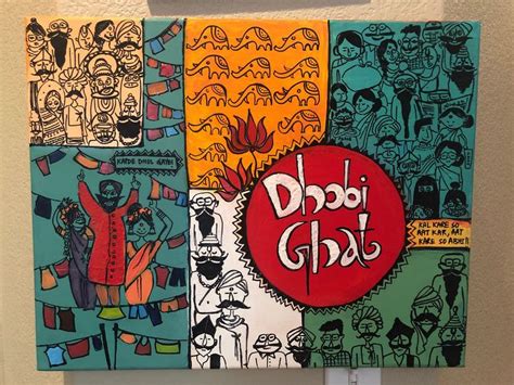 Dhobi Ghat - Nikita's Art - Paintings & Prints, Ethnic, Cultural ...