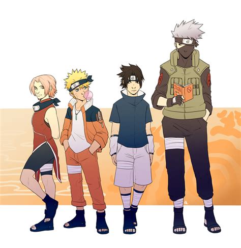 Naruto - Team 7 by MayhW on DeviantArt