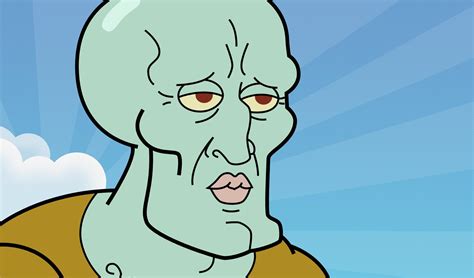 Handsome Squidward Wallpaper - WallpaperSafari