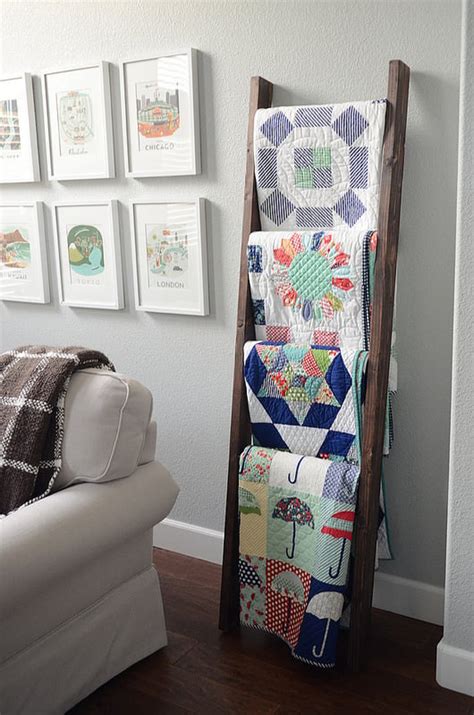 DIY Quilt Ladders