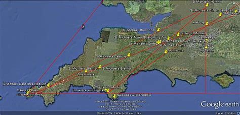 Ley lines in England Earth Grid, Earth Map, Stonehenge Uk, Joseph Of ...