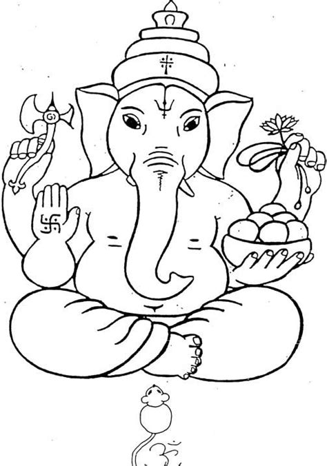 Ganesha Drawing for Kids Ganesha Sketch, Ganesha Drawing, Lord Ganesha ...