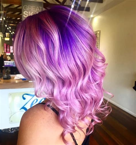 Pink Hair with Purple Roots Colormelt - Hair Colors Ideas#colormelt # ...