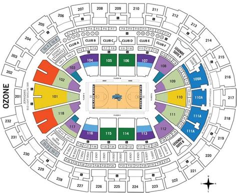 Orlando Magic Seating Map | Elcho Table