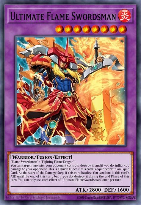 Ultimate Flame Swordsman - Yu-Gi-Oh! Card Database - YGOPRODeck