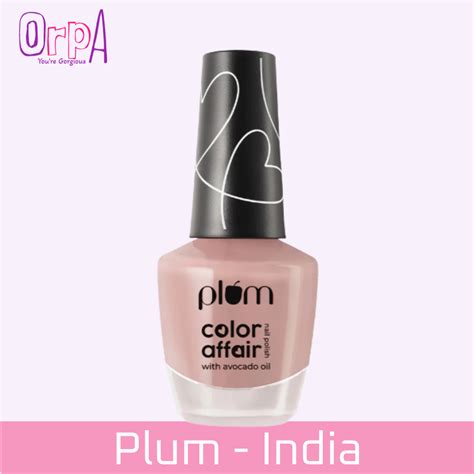 Plum Color Affair Nail Polish - Orpa