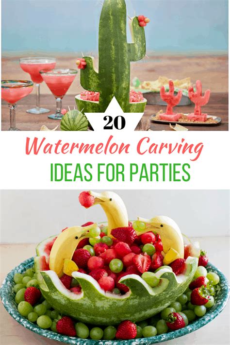 Watermelon Carving Ideas for Parties