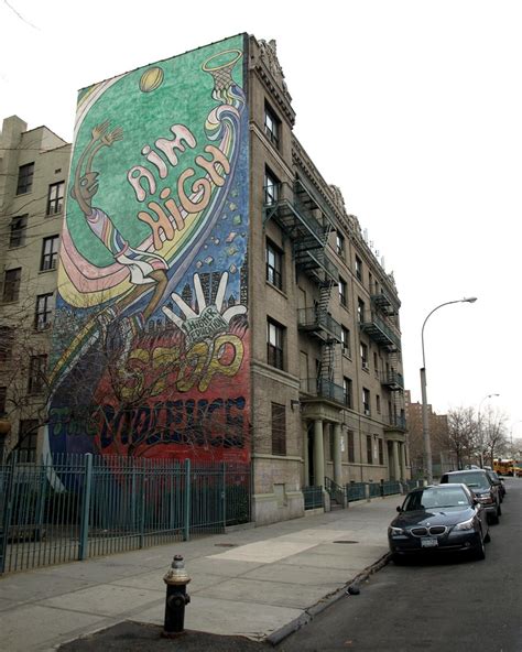 STOP VIOLENCE Graffiti Mural, Highbridge, Bronx, New York … | Flickr