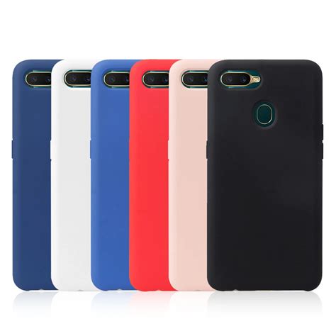 Original Liquid Silicone Case For Oppo F9 Candy Colors Ultra Thin Soft ...