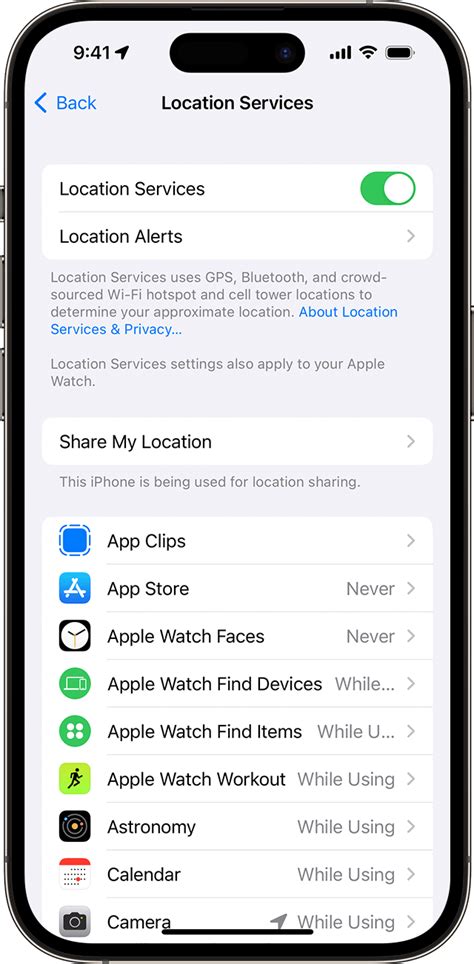 About privacy and Location Services in iOS, iPadOS, and watchOS - Apple ...