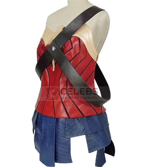 Wonder Woman Gal Gadot Leather Costume | CLJ