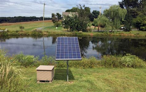 Solar Aeration System: Aerate Your Pond Without Electricity