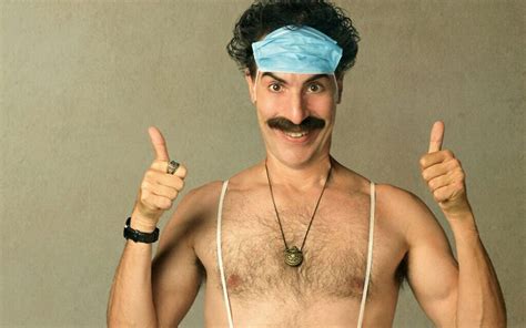 Sacha Baron Cohen swaps mankini for masks in Borat 2 | Jewish News