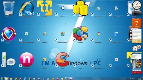 Windows 7 Tip: How to Have Custom-Sized Desktop Icons - YouTube