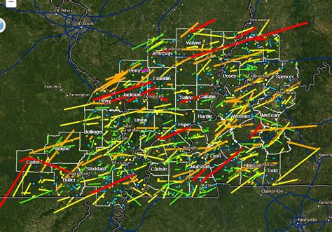 NWS Boulder on Twitter: "Here is a map of tornadoes by county in ...