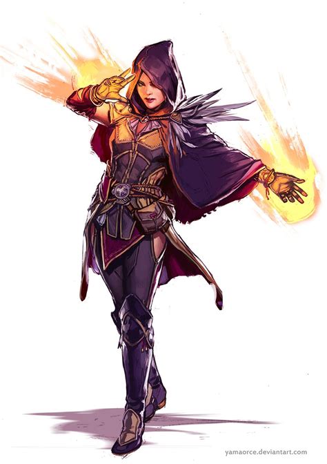 Sorcerer – d20PFSRD | Character portraits, Female characters, Fantasy ...