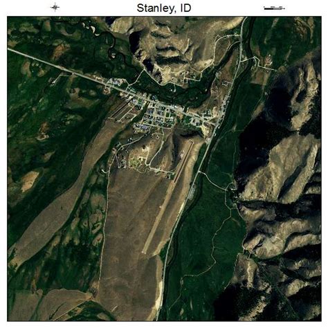 Aerial Photography Map of Stanley, ID Idaho