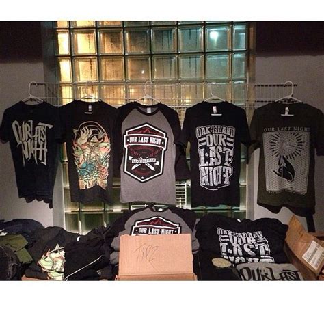 Our Last Night merch | Our last night, Band merch, Merch