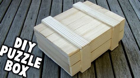 DIY Puzzle Box - Can You Open It?? | Wooden puzzle box, Diy puzzles ...