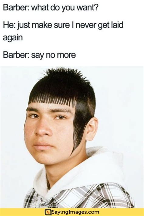 30 Bad Haircut Memes To Make You Laugh - SayingImages.com | Bad haircut ...