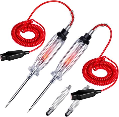 2PCS Heavy Duty Automotive Circuit Tester, Premium 6-24V Test Light ...