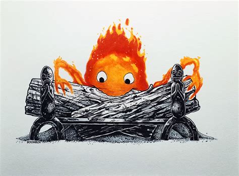 Calcifer Wallpapers - Wallpaper Cave