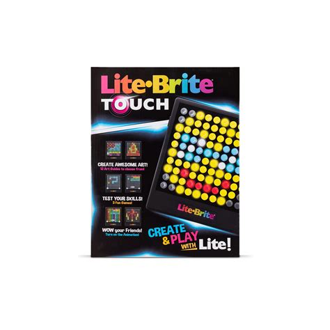 Lite Brite Touch - Create, Play and Animate - Light Up Portable Stem ...