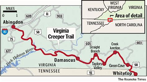 Cycling the Virginia Creeper Bike Trail — sightDOING