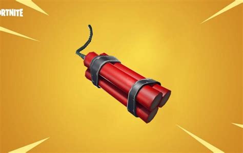 Fortnite Will Get Dynamite Explosive Weapon In Near Future - SlashGear