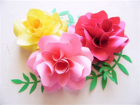 DIY Paper flowers - YouTube