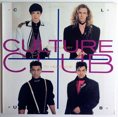 Culture Club From Luxury to Heartache LP Vinyl Record Album, Epic OE ...