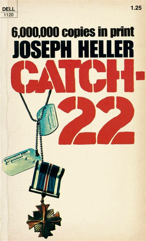 Joseph Heller, Catch-22 (1961) — Book cover – Anna Bidoonism