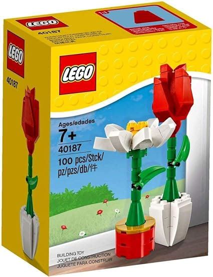 Amazon.com: LEGO Flower Display (40187) 100 Piece Set : Toys & Games