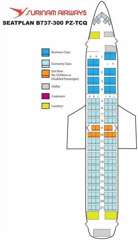 Boeing 737 800 Seating Chart