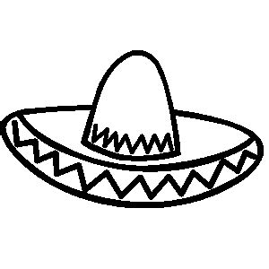 clipart of sombrero - Clip Art Library