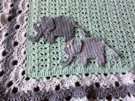 Crochet baby elephant blanketcustom hand madeZooSafari | Etsy in 2021 ...