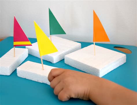 Easy DIY Sailboat Crafts For Kids - AppleGreen Cottage